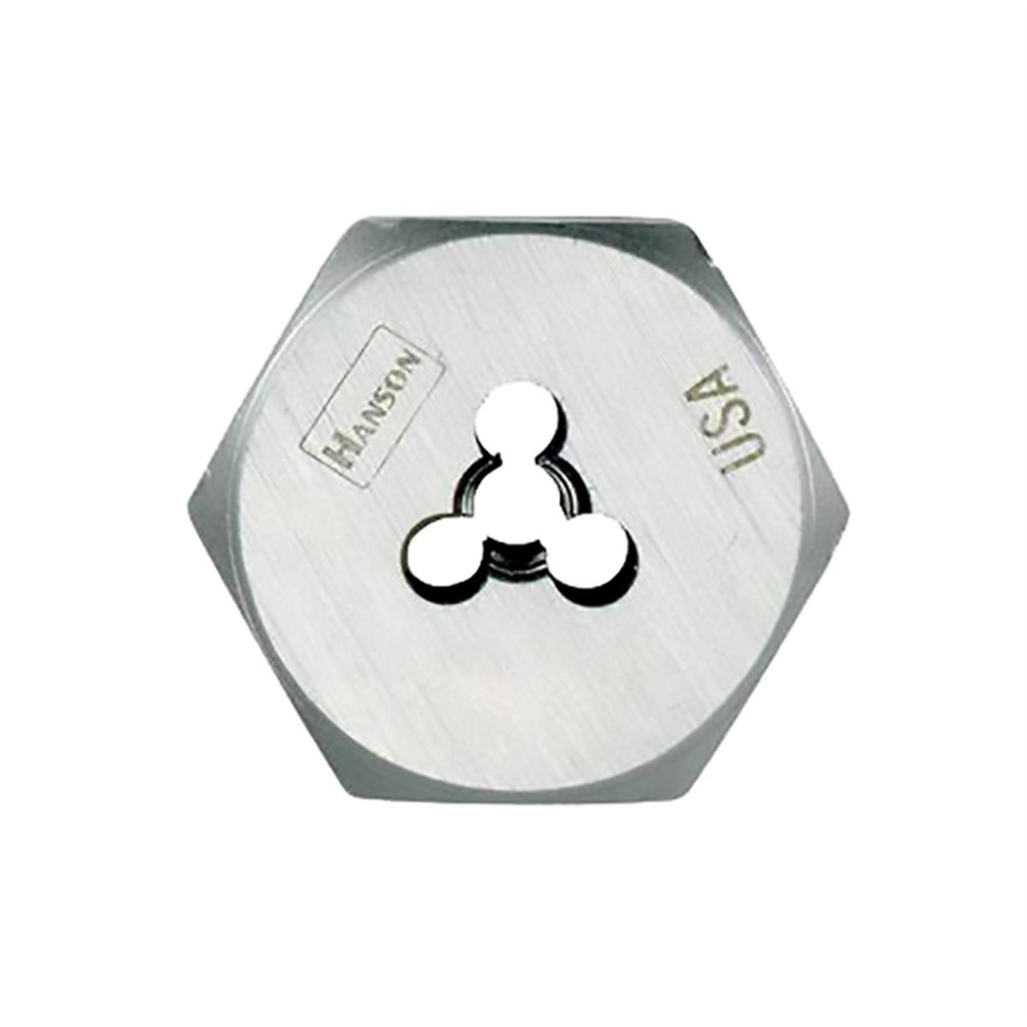 Hanson Die — 12mm-1.75mm, 1in. Hex, Model# HAN6644